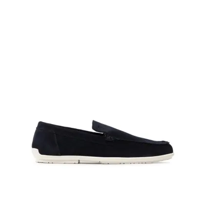 Zdjęcie Calvin Klein Mokasyny Driving Shoe Sue HM0HM00433 Granatowy