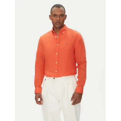 Zdjęcie Tommy Hilfiger Koszula MW0MW34602 Pomarańczowy Regular Fit