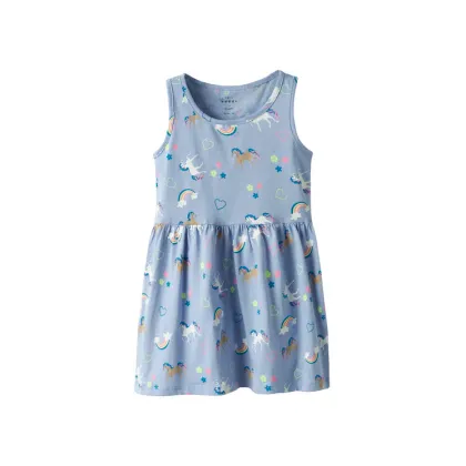 Zdjęcie NAME IT Sukienka codzienna Vineo 13230153 Błękitny Regular Fit