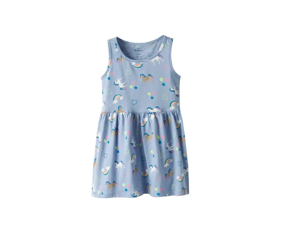 obrazek 1 NAME IT Sukienka codzienna Vineo 13230153 Błękitny Regular Fit