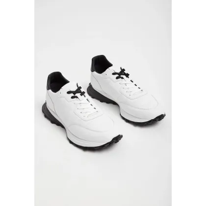 Zdjęcie Sneakersy męskie skórzane BALDININI Baldinini