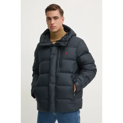 Zdjęcie Polo Ralph Lauren kurtka puchowa męska kolor czarny zimowa 710950911