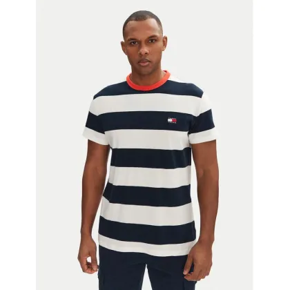 Zdjęcie Tommy Jeans T-Shirt DM0DM20766 Granatowy Regular Fit