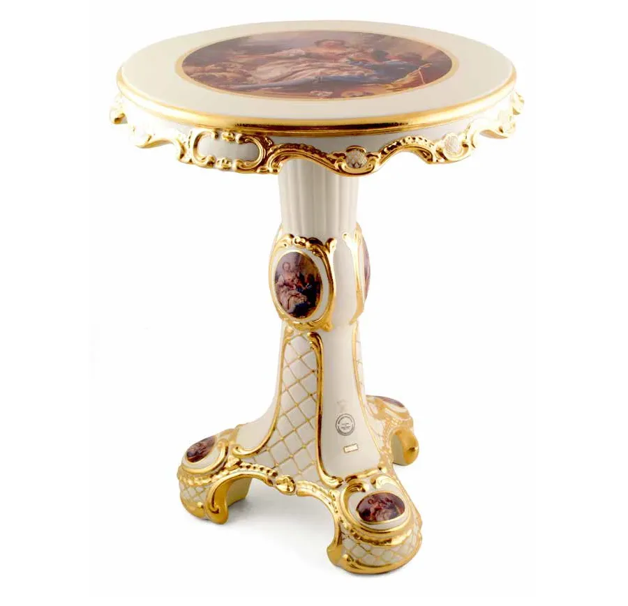 picture 1 Ceramic elite table in the baroque style - Bruno Costenaro