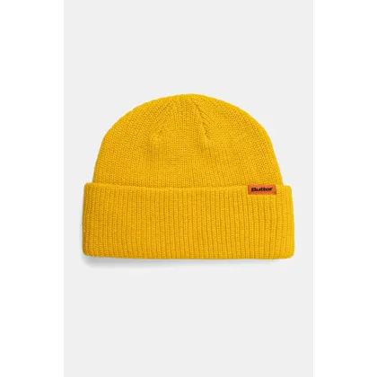 Zdjęcie Butter Goods czapka Tall Wharfie Beanie kolor żółty BG243811