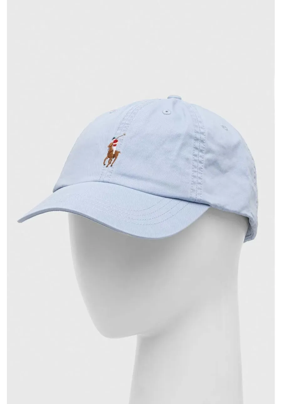 obrazek 1 Polo Ralph Lauren czapka z daszkiem kolor niebieski gładka