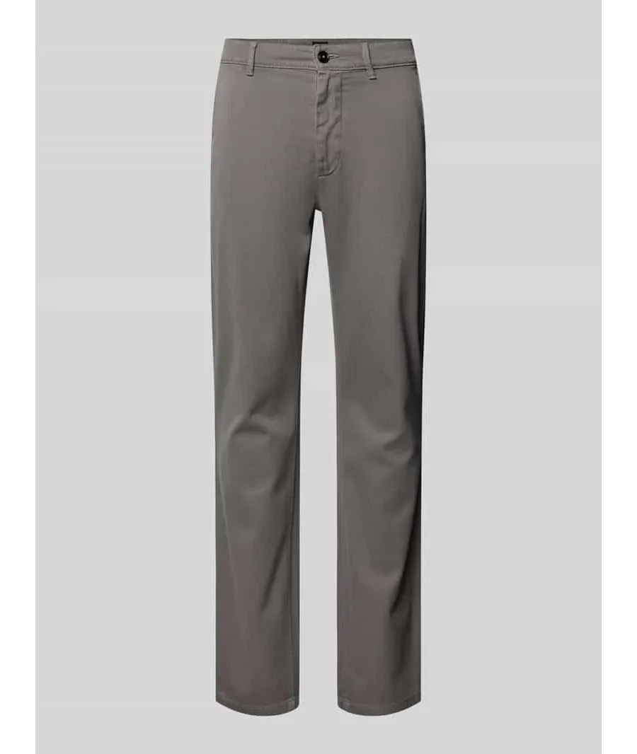 obrazek 1 Chinosy o kroju slim fit z bocznymi, wpuszczanymi kieszeniami