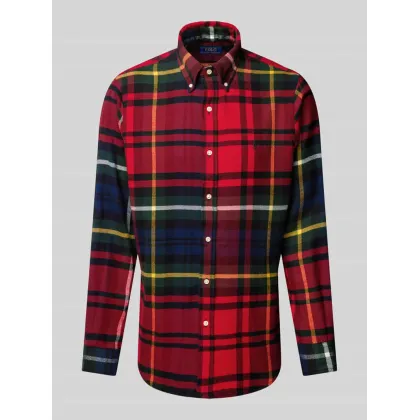 Zdjęcie Koszula casualowa o kroju classic fit z kołnierzykiem typu button down