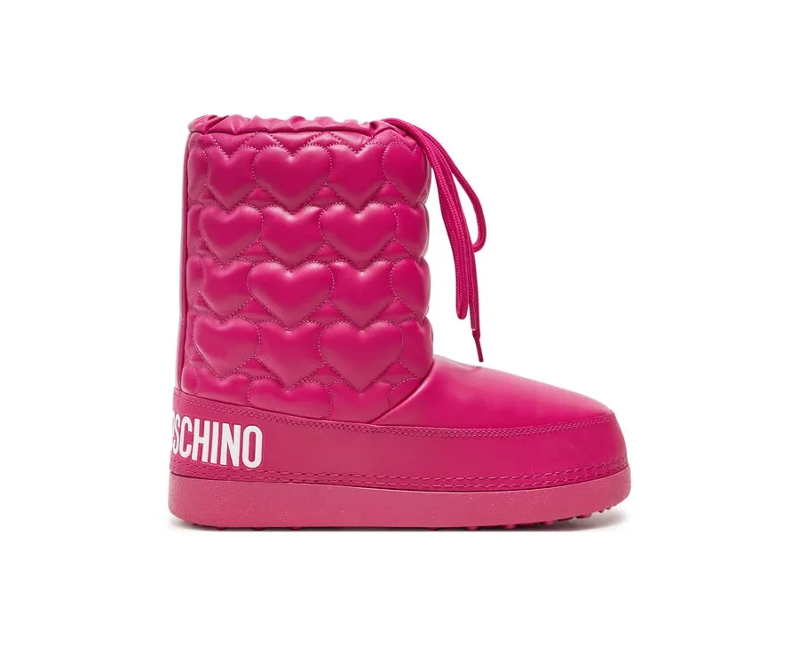obrazek 1 LOVE MOSCHINO Śniegowce JA24082G1LISE626 Różowy
