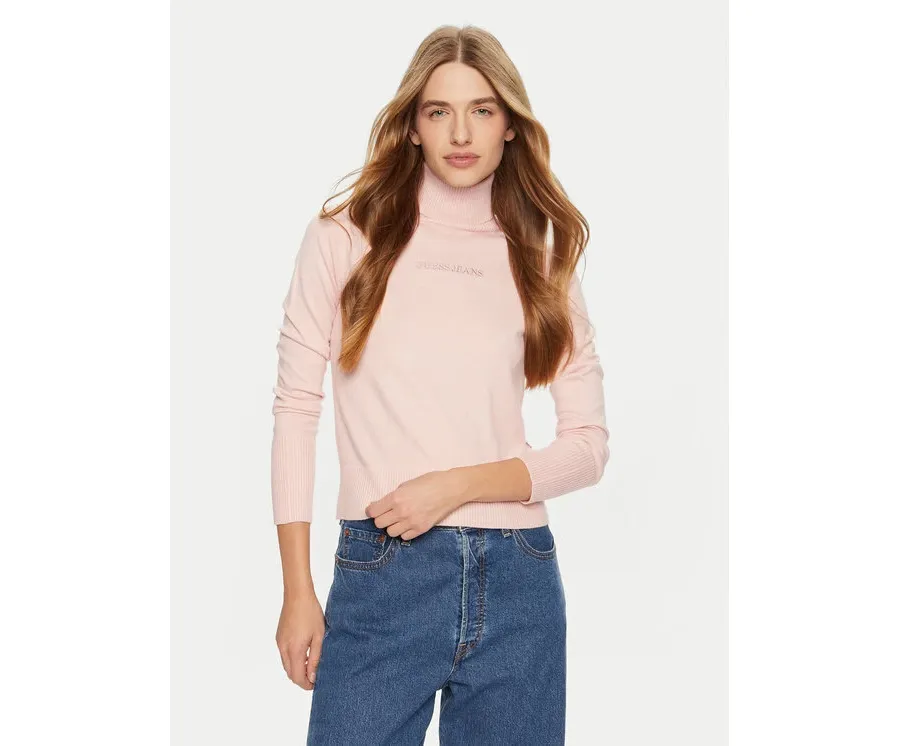 obrazek 1 Guess Jeans Golf W4BR15 Z3HO2 Różowy Regular Fit