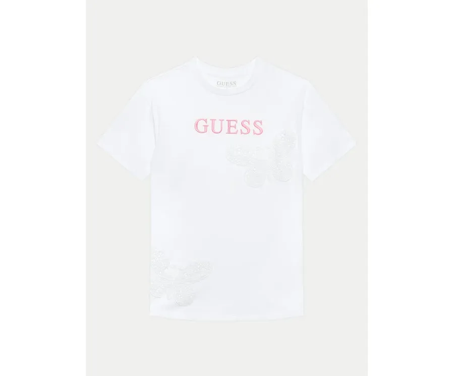 obrazek 1 Guess T-Shirt J4GI20 K8HM4 Biały Regular Fit