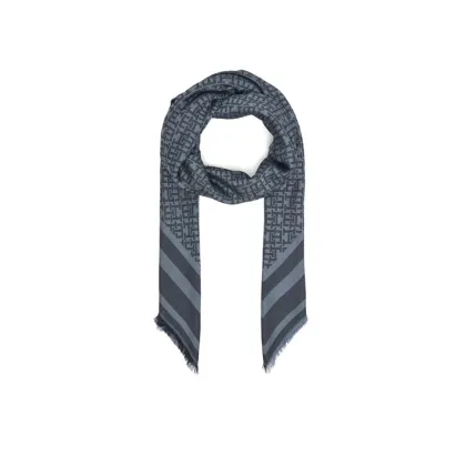 Zdjęcie Tommy Hilfiger Szal Monogram AW0AW17493 Granatowy
