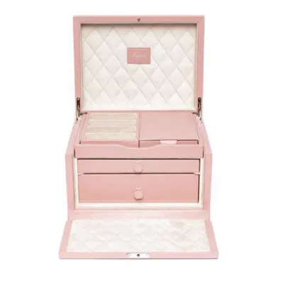 Picture A wonderful pink jewelry case - lockable