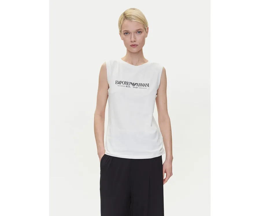 obrazek 1 Emporio Armani Underwear Top EW000410 AF10881 U1131 Biały Regular Fit