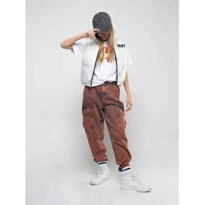 Zdjęcie DKNY T-Shirt D35T08 D Biały Regular Fit