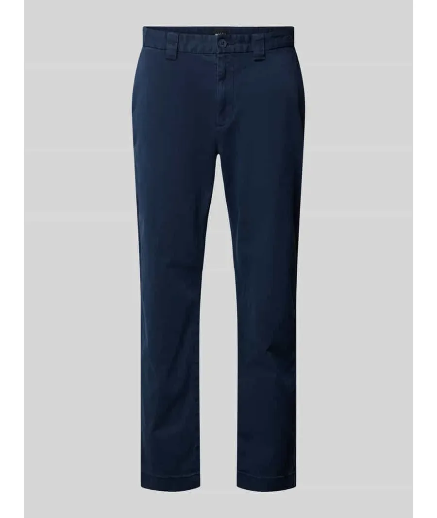 obrazek 1 Chinosy o kroju regular fit z detalem z logo model ‘DAD’