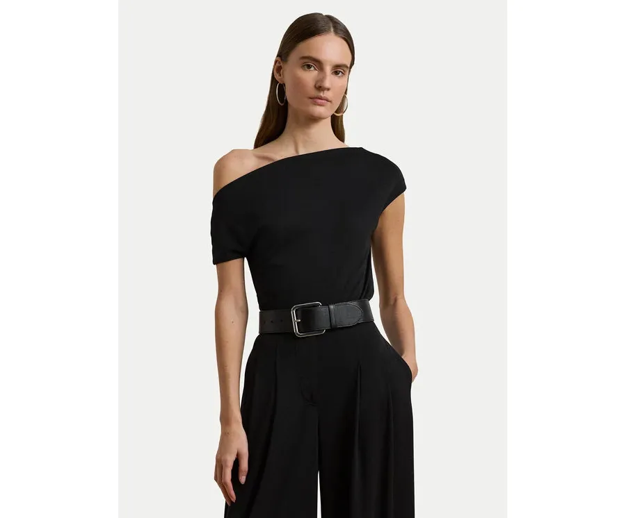 obrazek 1 LAUREN RALPH LAUREN Bluzka 200963913002 Czarny Slim Fit