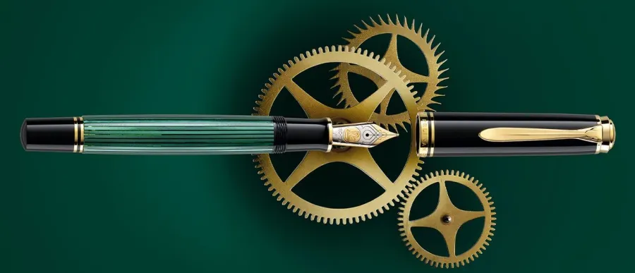obrazek 2 Eleganckie pióro wieczne Souverän 800 Black-Green