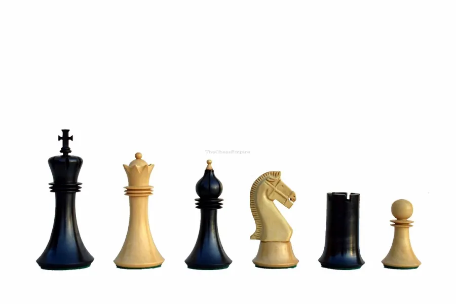 obrazek 11 Wyprodukowany z drewna komplet szachowy - The Chess Empire