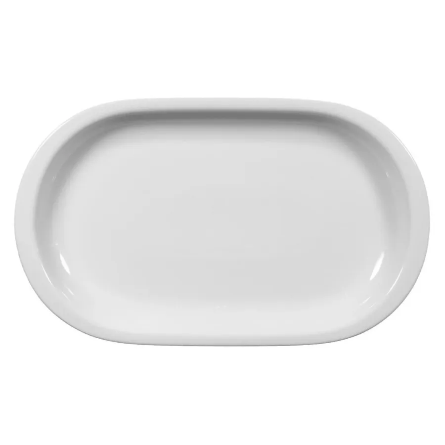 obrazek 1 Porcelanowy biały owalny półmisek w stylu nowoczesnym - Seltmann Weiden