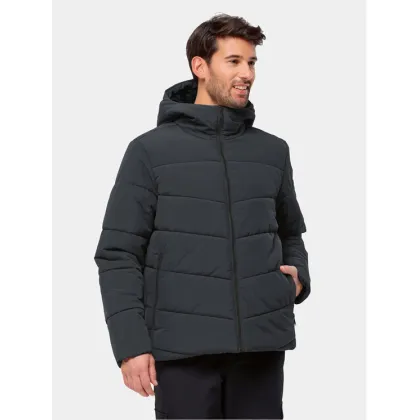Zdjęcie Jack Wolfskin Kurtka zimowa Karolinger Jkt 1207831 Czarny Regular Fit