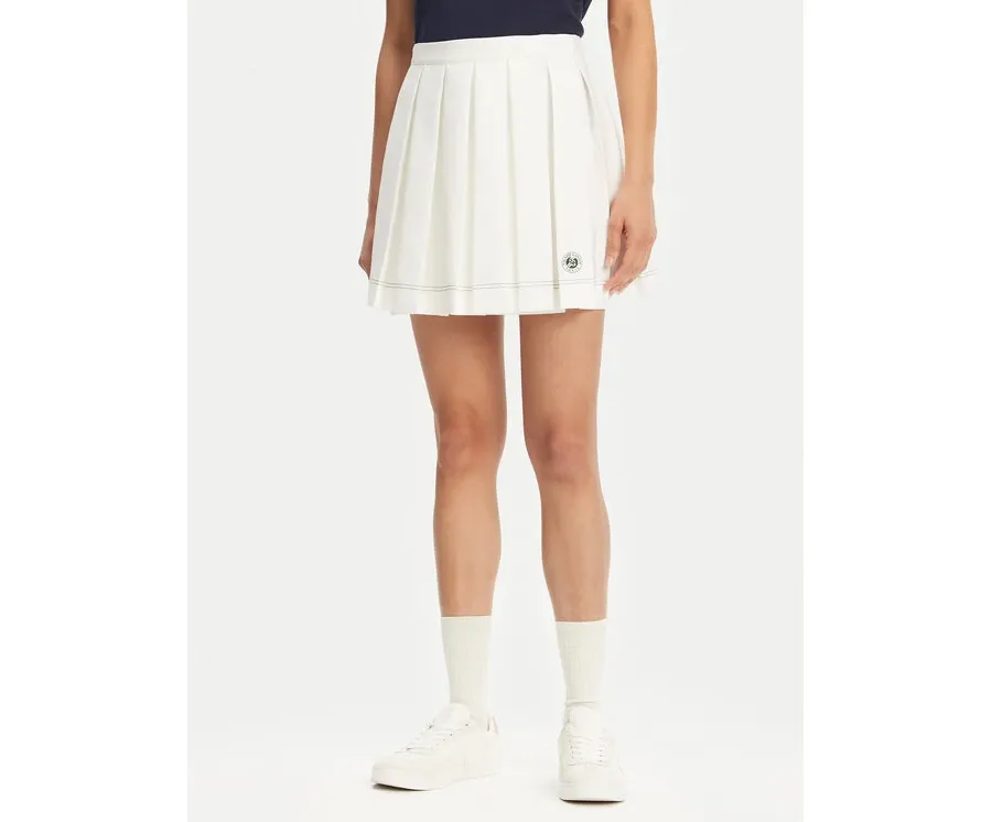 obrazek 1 Lacoste Spódnica tenisowa JF7302 Écru Regular Fit
