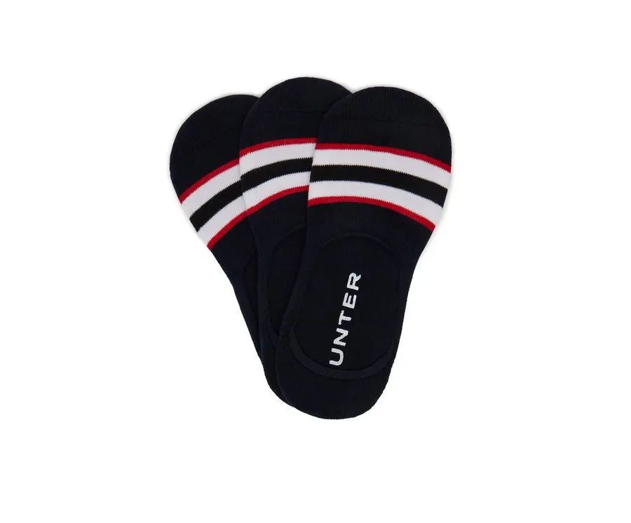 obrazek 1 Hunter Skarpety AS_HUNTER_03S_SS25 (3-PACK) Granatowy