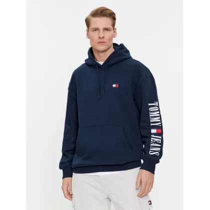 Zdjęcie Tommy Jeans Bluza Archive DM0DM18494 Granatowy Relaxed Fit