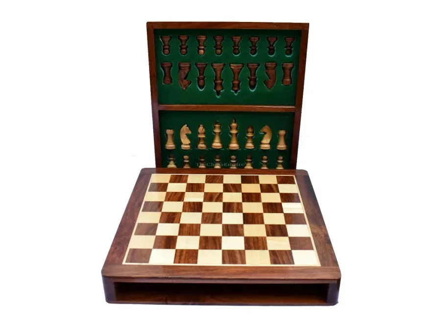 obrazek 6 Oryginalny magnetyczny zestaw szachowy idealny na prezent - The Chess Empire