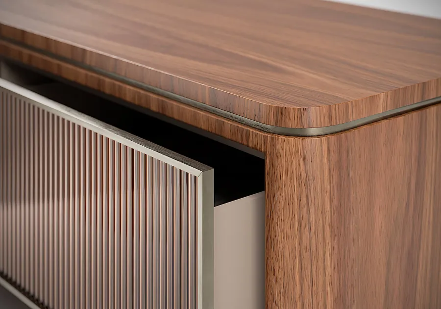 obrazek 15 Luksusowa modernistyczna szafka RTV do salonu - prosto z Włoch