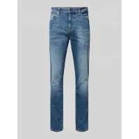 Zdjęcie Jeansy o kroju tapered fit z 5 kieszeniami model ‘ONYX’