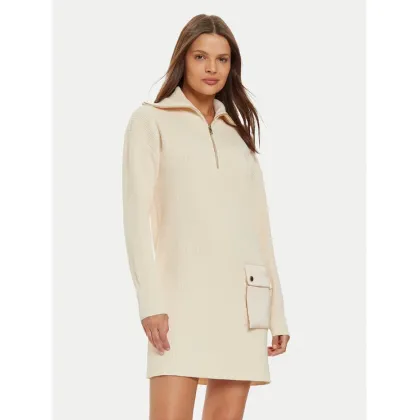 Zdjęcie Liu Jo Sukienka dzianinowa WF4228 MS99E Beżowy Regular Fit