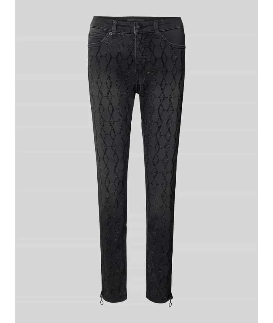 obrazek 1 Jeansy o kroju skinny fit z 5 kieszeniami