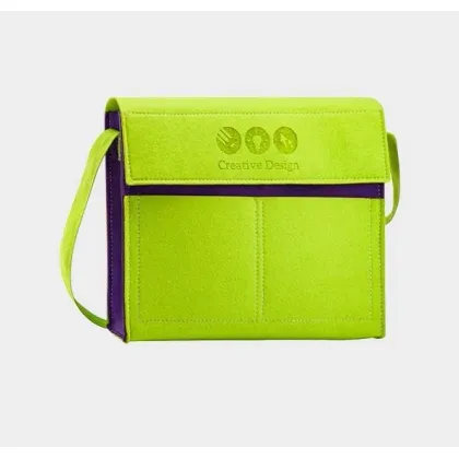 Zdjęcie Stylowa torba na dokumenty z paskiem i zamknięciem na magnesy