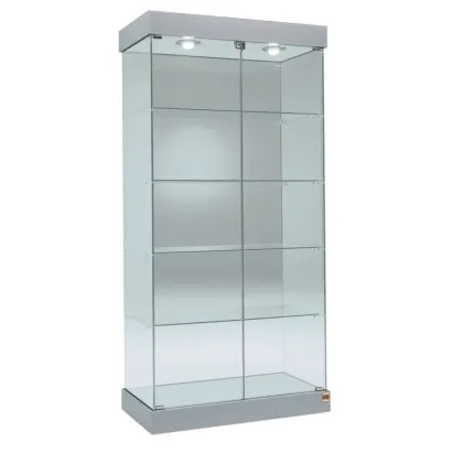 Picture Luxurious, classic display cabinet with overhead lighting