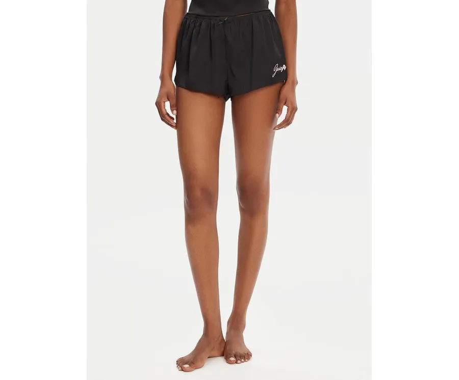 obrazek 1 Juicy Couture Szorty piżamowe JCLHS125512 Czarny Regular Fit