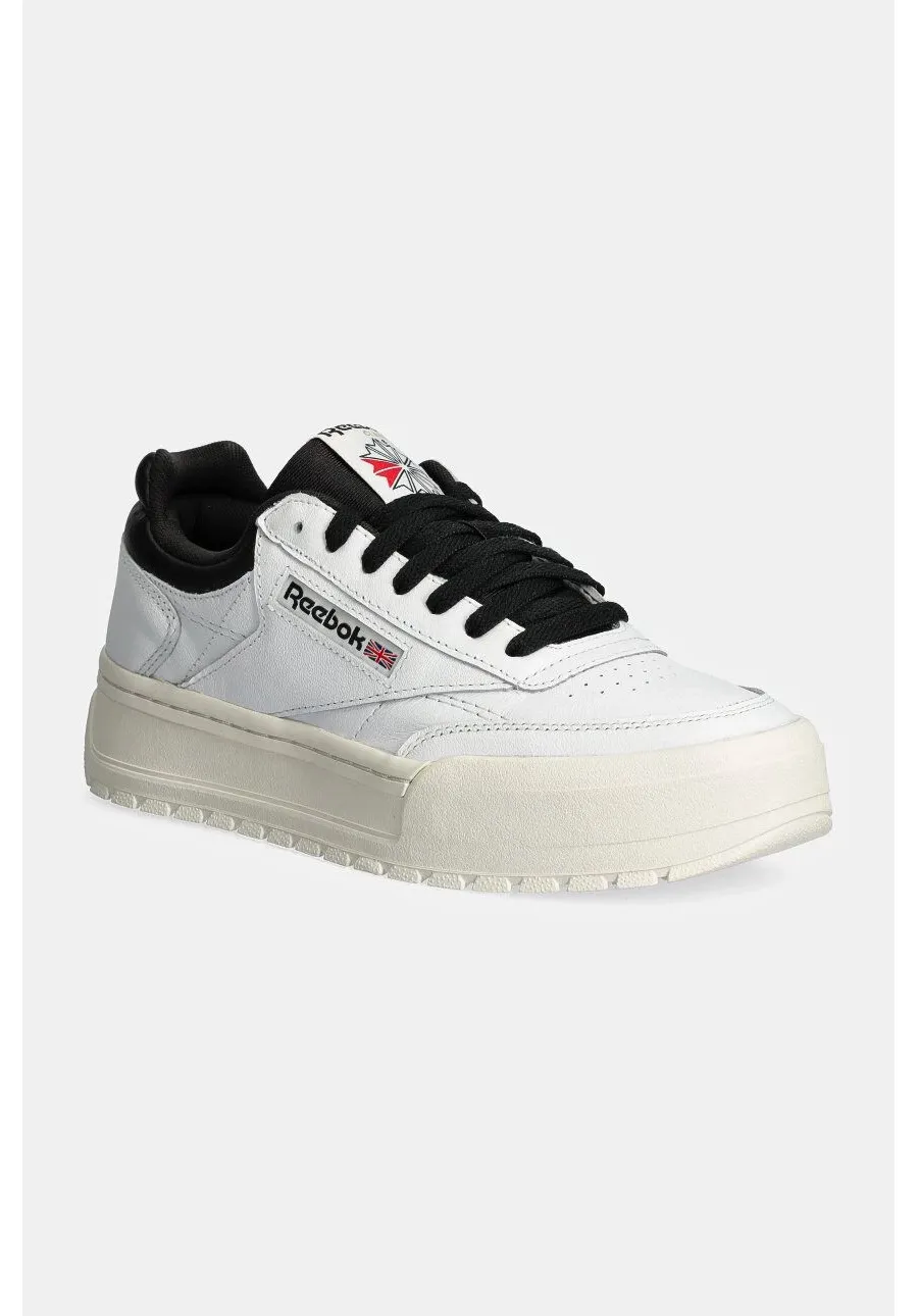 obrazek 1 Reebok Classic sneakersy skórzane Club C Megacourt kolor biały 100201238