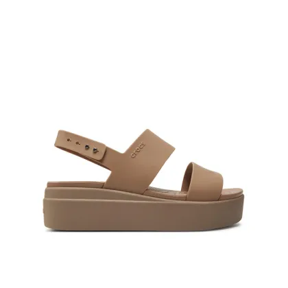 Zdjęcie Crocs Sandały Brooklyn Low Wedge W 206453 Beżowy