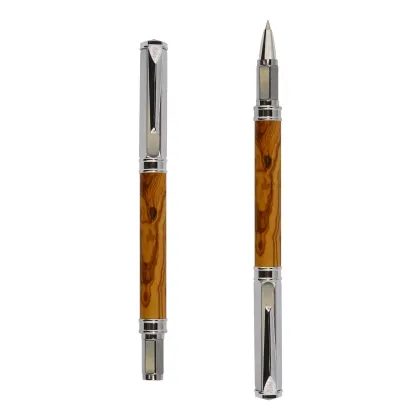 Picture Stylish olive wood pen - Artemisia Roller Ulivo - M'Art