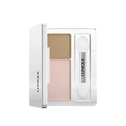 Zdjęcie CLINIQUE All About Shadow Duo Cień do powiek 2.2 g Seashell Pink / Fawn Satin