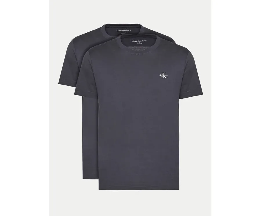 obrazek 1 Calvin Klein Jeans Komplet 2 t-shirtów 2 Pack Monologo T-Shirt J30J320199 Kolorowy Regular Fit