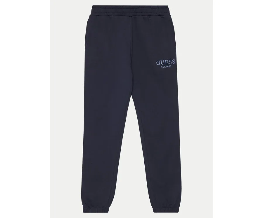 obrazek 1 Guess Spodnie dresowe L4BQ15 KAV33 Granatowy Regular Fit
