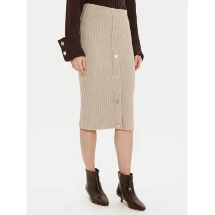 Zdjęcie ViCOLO Spódnica midi 55017S Beżowy Regular Fit