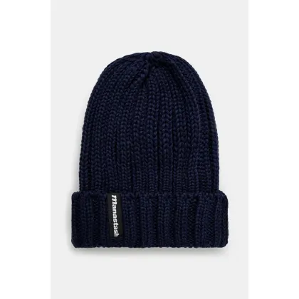 Zdjęcie Manastash czapka 90'S Logo Beanie Ii kolor granatowy z grubej dzianiny 7923974005