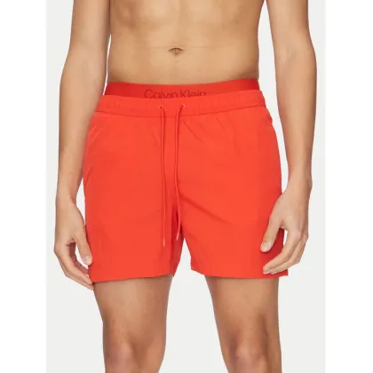 Zdjęcie Calvin Klein Swimwear Szorty kąpielowe KM0KM01104 Czerwony Regular Fit