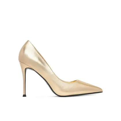 Zdjęcie Eva Minge Szpilki EMAN-SLT1548-3 Złoty