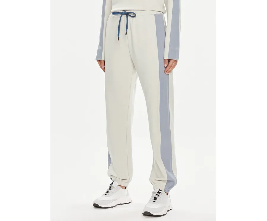 obrazek 1 Max Mara Leisure Spodnie dresowe Markus 2416781038 Écru Regular Fit