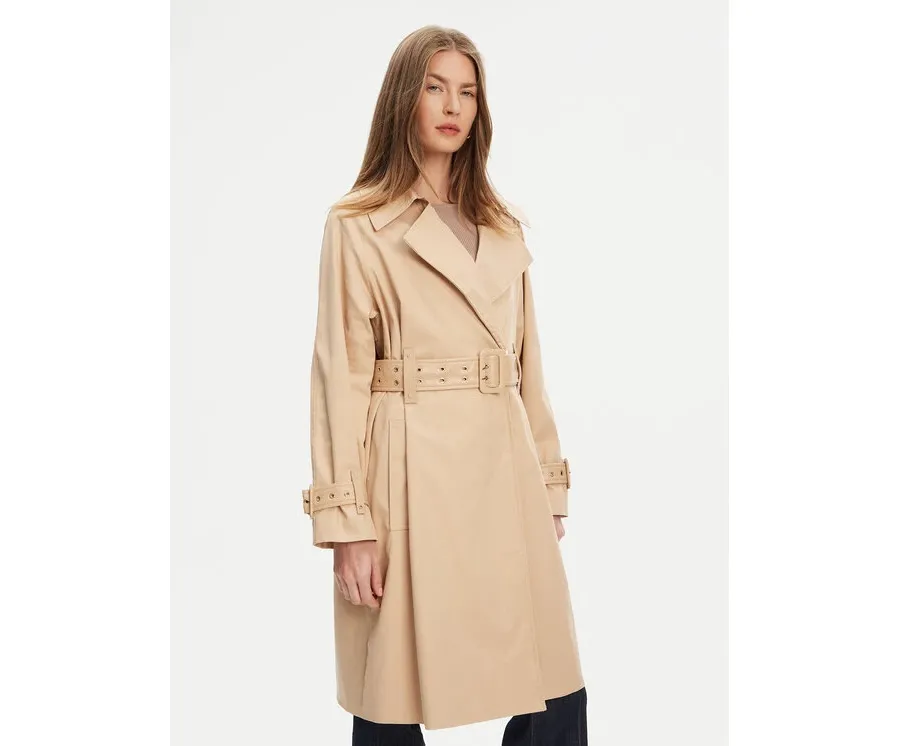 obrazek 1 Guess Trencz W5YL02 WHDF1 Beżowy Regular Fit