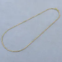 Zdjęcie Ponadczasowy łańcuszek wykonany z żółtego złota (40 cm)