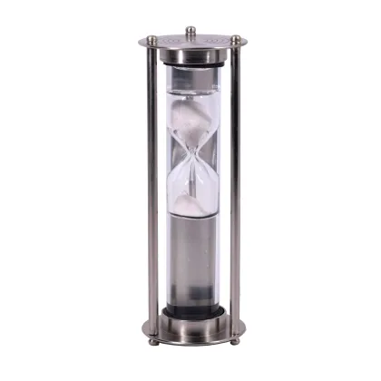 Zdjęcie Srebrna płynna klepsydra na upominek - Authentic Models